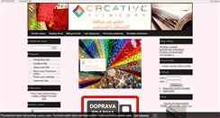 Desktop Screenshot of creativefilm.cz